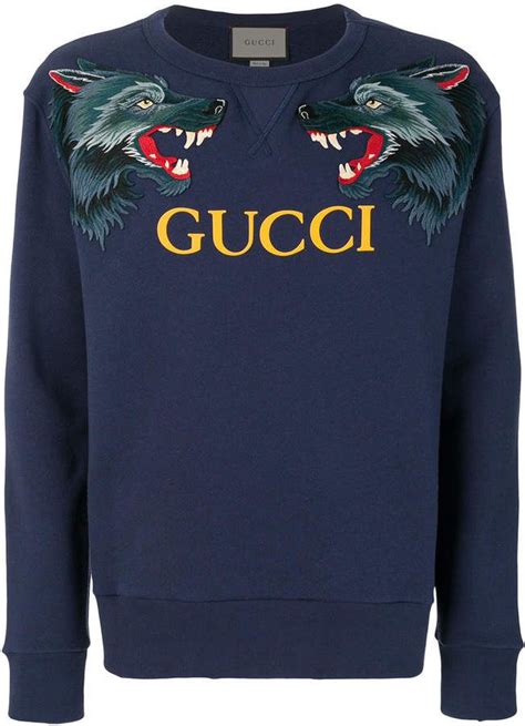 gucci pullover wolf
